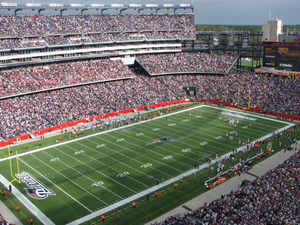 Patriots 2019 Field (Courtesy photo, Stadiumguide.com)